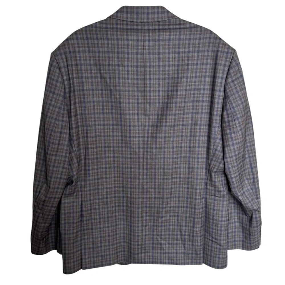 Men! Jos. A. Bank Wool Checkered Sport Coat size 46R